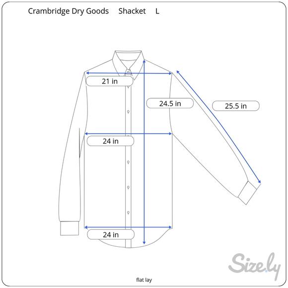 Vintage 90's Cambridge Dry Goods Red Tweed Zip Shacket Wool Blend Size Large - Picture 8 of 8